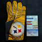 MVP Authentics Pittsburgh Steelers Broderick Jones Signed Glove Jsa Coa 85.50 sports jersey framing , jersey framing