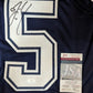MVP Authentics Dallas Cowboys Zach Thomas Autographed Signed Jersey Jsa  Coa 179.10 sports jersey framing , jersey framing