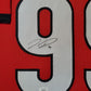 MVP Authentics Framed Georgia Bulldogs Jordan Davis Autographed Signed Jersey Jsa Coa 449.10 sports jersey framing , jersey framing