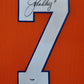 MVP Authentics Suede Framed Denver Broncos John Elway Autographed Signed Jersey Psa/Dna Coa 899.10 sports jersey framing , jersey framing