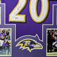MVP Authentics Framed Baltimore Ravens Ed Reed Autographed Signed Jersey Bas Holo 630 sports jersey framing , jersey framing