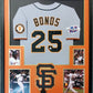 MVP Authentics Framed San Francisco Giants Barry Bonds Autographed Signed Jersey Bonds Holo Coa 855 sports jersey framing , jersey framing