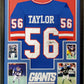 MVP Authentics Framed New York Giants Lawrence Taylor Autographed Signed Jersey Jsa Coa 539.10 sports jersey framing , jersey framing