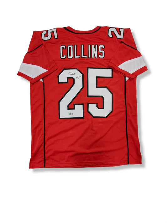 MVP Authentics Arizona Cardinals Zaven Collins Autographed Signed Jersey Beckett Holo 135 sports jersey framing , jersey framing