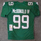 MVP Authentics New York Jets Will Mcdonald Iv Autographed Signed Jersey Jsa Coa 135 sports jersey framing , jersey framing