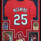 MVP Authentics Framed In Suede St Louis Cardinals Mark Mcgwire Autographed Jersey Jsa Coa 1125 sports jersey framing , jersey framing