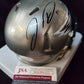 MVP Authentics Philadelphia Eagles Jordan Davis Autographed Signed Flash Mini Helmet Jsa Coa 117 sports jersey framing , jersey framing