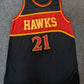 MVP Authentics Atlanta Hawks Dominique Wilkins Autographed Signed Jersey Jsa Coa 112.50 sports jersey framing , jersey framing