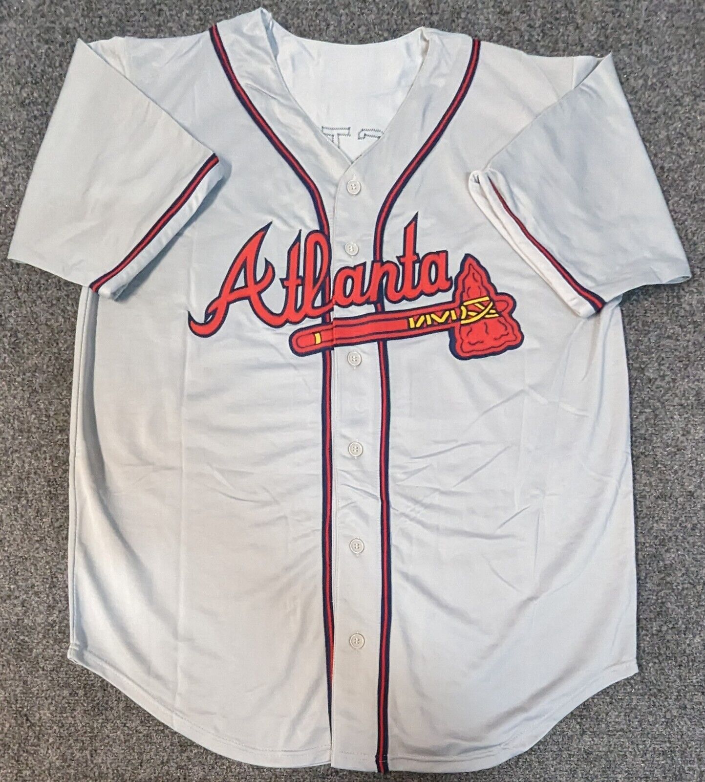 David Justice Women's Atlanta Braves Home Jersey - White Authentic