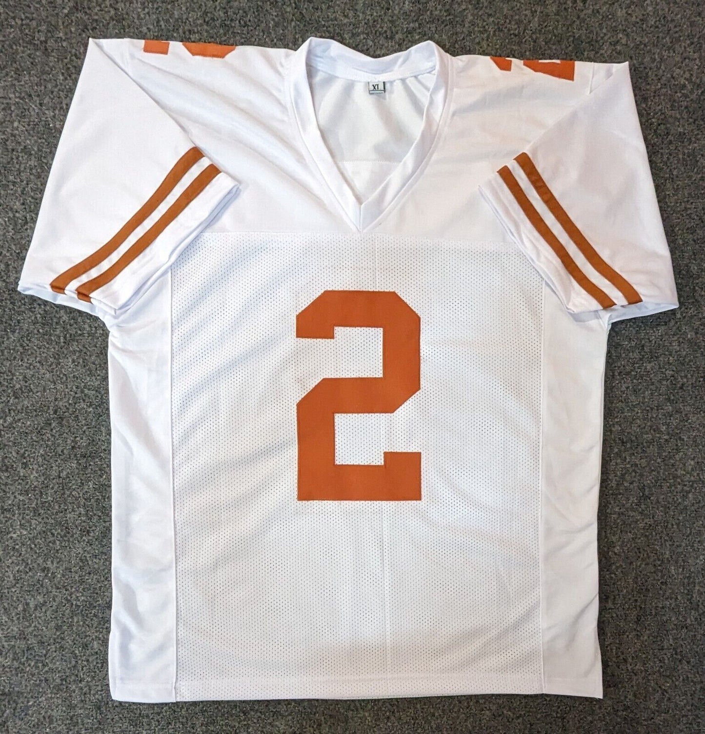 MVP Authentics Texas Longhorns Roschon Johnson Signed Autographed Jersey Beckett Holo 112.50 sports jersey framing , jersey framing