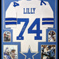 MVP Authentics Framed Dallas Cowboys Bob Lilly Autographed Signed Inscribed Jersey Jsa Coa 360 sports jersey framing , jersey framing