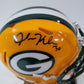 MVP Authentics John Kuhn Autographed Signed G.B. Packers Speed Mini Helmet Beckett Coa 89.10 sports jersey framing , jersey framing