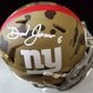 MVP Authentics Daniel Jones Autographed Signed New York Giants Camo Mini Helmet Beckett Holo 166.50 sports jersey framing , jersey framing