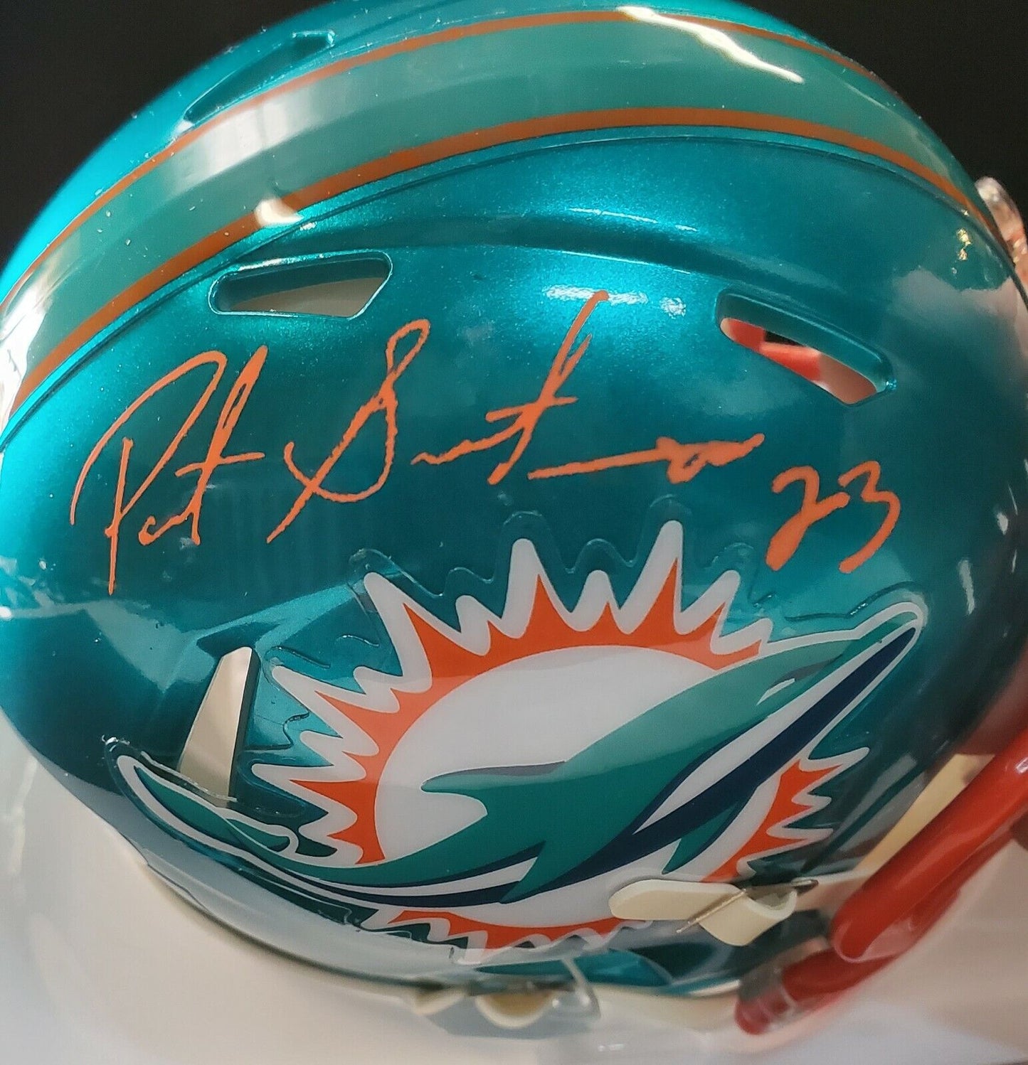 MVP Authentics Patrick Surtain Autographed Signed Miami Dolphins Flash Mini Helmet Jsa Coa 112.50 sports jersey framing , jersey framing