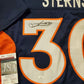 MVP Authentics Denver Broncos Caden Sterns Autographed Signed Jersey Jsa  Coa 90 sports jersey framing , jersey framing