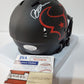 MVP Authentics Houston Texans Brevin Jordan Signed Eclipse Mini Helmet Jsa Coa 103.50 sports jersey framing , jersey framing