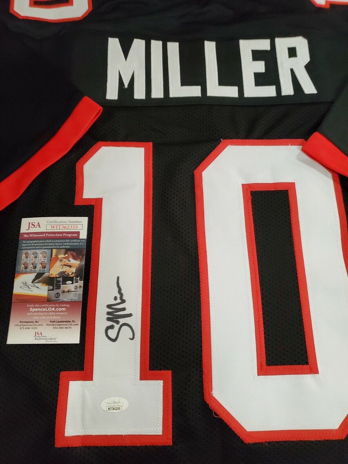 MVP Authentics Scotty Miller Autographed Signed Tampa Bay Buccaneers Jersey Jsa  Coa 112.50 sports jersey framing , jersey framing