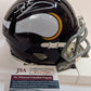 MVP Authentics Minnesota Vikings Daunte Culpepper Autographed Signed Speed Mini Helmet Jsa Coa 135 sports jersey framing , jersey framing