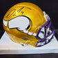 MVP Authentics Minnesota Vikings Dalvin Cook Autographed Signed Flash Mini Helmet Beckett Holo 175.50 sports jersey framing , jersey framing