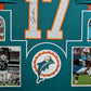 MVP Authentics Framed Miami Dolphins Jaylen Waddle Autographed Signed Jersey Jsa Coa 585 sports jersey framing , jersey framing
