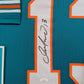 MVP Authentics Framed Miami Dolphins Dan Marino Autographed Signed Stat Jersey Jsa Coa 1169.10 sports jersey framing , jersey framing