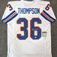 MVP Authentics Denver Broncos Billy Thompson Autographed Signed Jersey Jsa Coa 90 sports jersey framing , jersey framing
