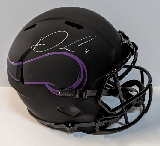 MVP Authentics Minnesota Vikings Dalvin Cook Signed Full Size Eclipse Replica Helmet Jsa Coa 337.50 sports jersey framing , jersey framing