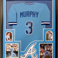 MVP Authentics Framed Atlanta Braves Dale Murphy Autographed Signed Jersey Psa Coa 495 sports jersey framing , jersey framing