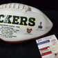 MVP Authentics Green Bay Packers Eric Stokes Autographed Signed Inscribed Logo Football Jsa Coa 135 sports jersey framing , jersey framing