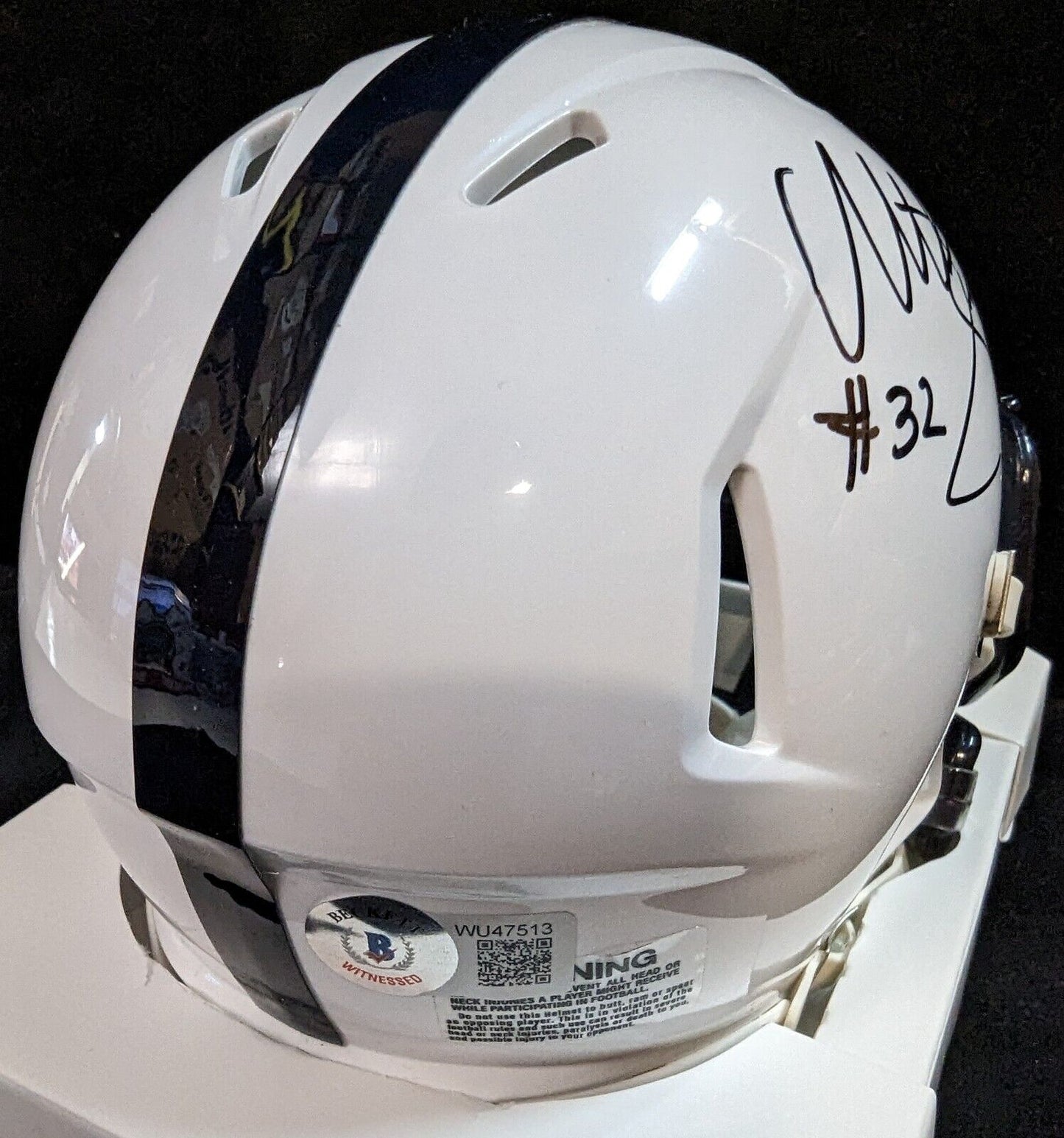 MVP Authentics Penn State Nittany Lions Matt Suhey Autographed Signed Mini Helmet Jsa Coa 103.50 sports jersey framing , jersey framing
