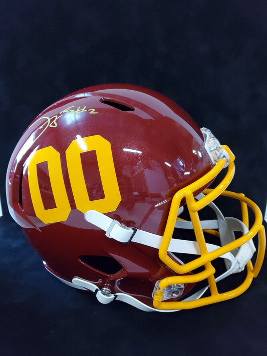 MVP Authentics Washington Football Dyami Brown Signed Full Size Replica Helmet Beckett Holo 269.10 sports jersey framing , jersey framing