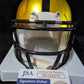 MVP Authentics Pittsburgh Steelers Joey Porter Jr Autographed Flash Mini Helmet Jsa Coa 135 sports jersey framing , jersey framing