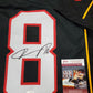 MVP Authentics Maryland Terrapins Vernon Davis Autographed Signed Jersey Jsa Coa 112.50 sports jersey framing , jersey framing