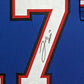 MVP Authentics Framed In Suede Buffalo Bills Josh Allen Autographed Signed Jersey Jsa Coa 1080 sports jersey framing , jersey framing