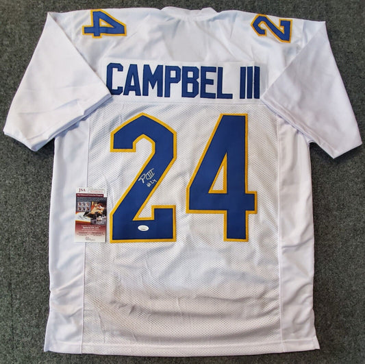 MVP Authentics Pitt Panthers Phil Campbell Iii Autographed Signed Jersey Jsa Coa 45 sports jersey framing , jersey framing