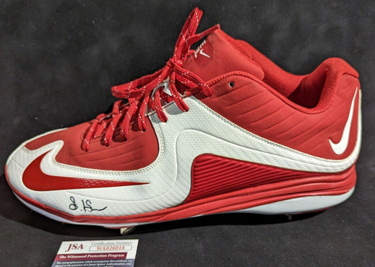 MVP Authentics Cleveland Guardians Steven Kwan Autographed Signed Cleat Jsa Coa 225 sports jersey framing , jersey framing