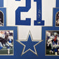 MVP Authentics Framed Dallas Cowboys Deion Sanders Autographed Signed Jersey Beckett Holo 540 sports jersey framing , jersey framing