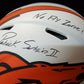 MVP Authentics Denver Broncos Pat Surtain Ii Signed Inscribe Full Sz Lunar Authentic Helmet Jsa 517.50 sports jersey framing , jersey framing