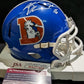 MVP Authentics Denver Broncos Jake Plummer Autographed Throwback Mini Helmet Jsa Coa 90 sports jersey framing , jersey framing