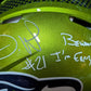 MVP Authentics Seattle Seahawks Devon Witherspoon Signed Full Size Flash Authentic Helmet Bas 450 sports jersey framing , jersey framing
