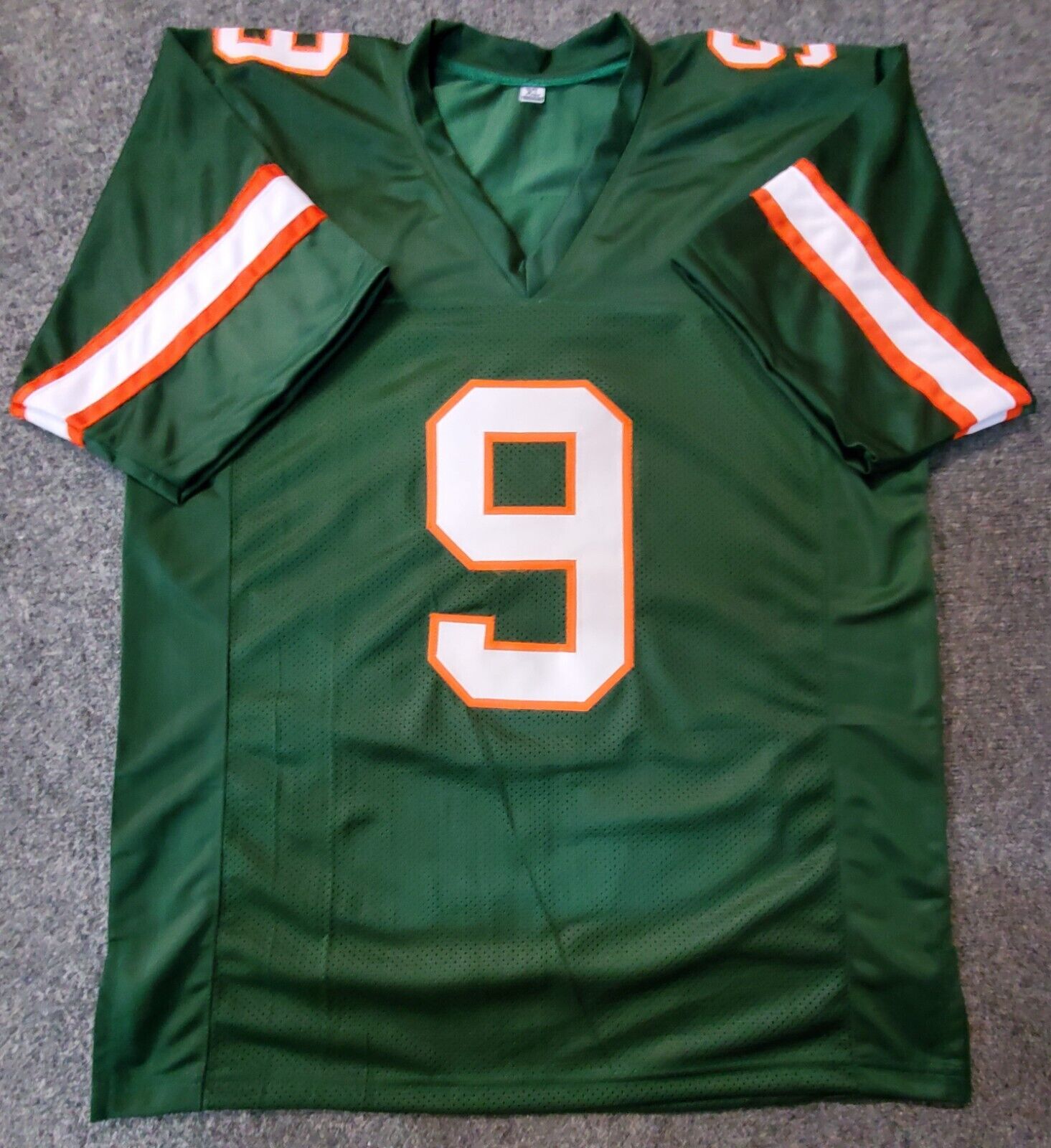 MVP Authentics Miami Hurricanes Brevin Jordan Autographed Signed Jersey Jsa  Coa 103.50 sports jersey framing , jersey framing