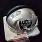 MVP Authentics Las Vegas Raiders Sebastian Janikowski Autographed Speed Mini Helmet Jsa Coa 85.50 sports jersey framing , jersey framing