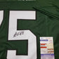 MVP Authentics New York Jets Alijah Vera-Tucker Autographed Signed Jersey Jsa Coa 116.10 sports jersey framing , jersey framing