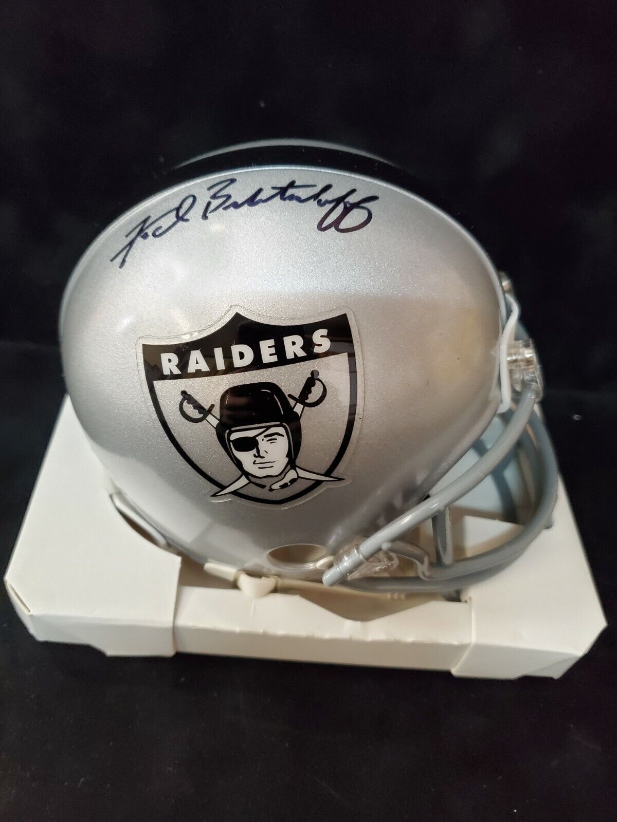 MVP Authentics Oakland Raiders Fred Biletnikoff Autographed Vsr Mini Helmet Beckett Holo 90 sports jersey framing , jersey framing