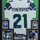 MVP Authentics Framed Seattle Seahawks Devon Witherspoon Autographed Signed Jersey Jsa Coa 585 sports jersey framing , jersey framing