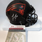 MVP Authentics New England Patriots Jonathan Jones Autographed Signed Eclipse Mini Helmet Jsa 108 sports jersey framing , jersey framing