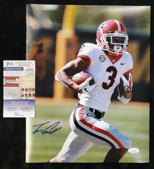 MVP Authentics Georgia Bulldogs Tyson Campbell Autographed Signed 11X14 Photo Jsa Coa 58.50 sports jersey framing , jersey framing