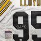 MVP Authentics Pittsburgh Steelers Greg Lloyd Autographed Signed Jersey Jsa Coa 112.50 sports jersey framing , jersey framing