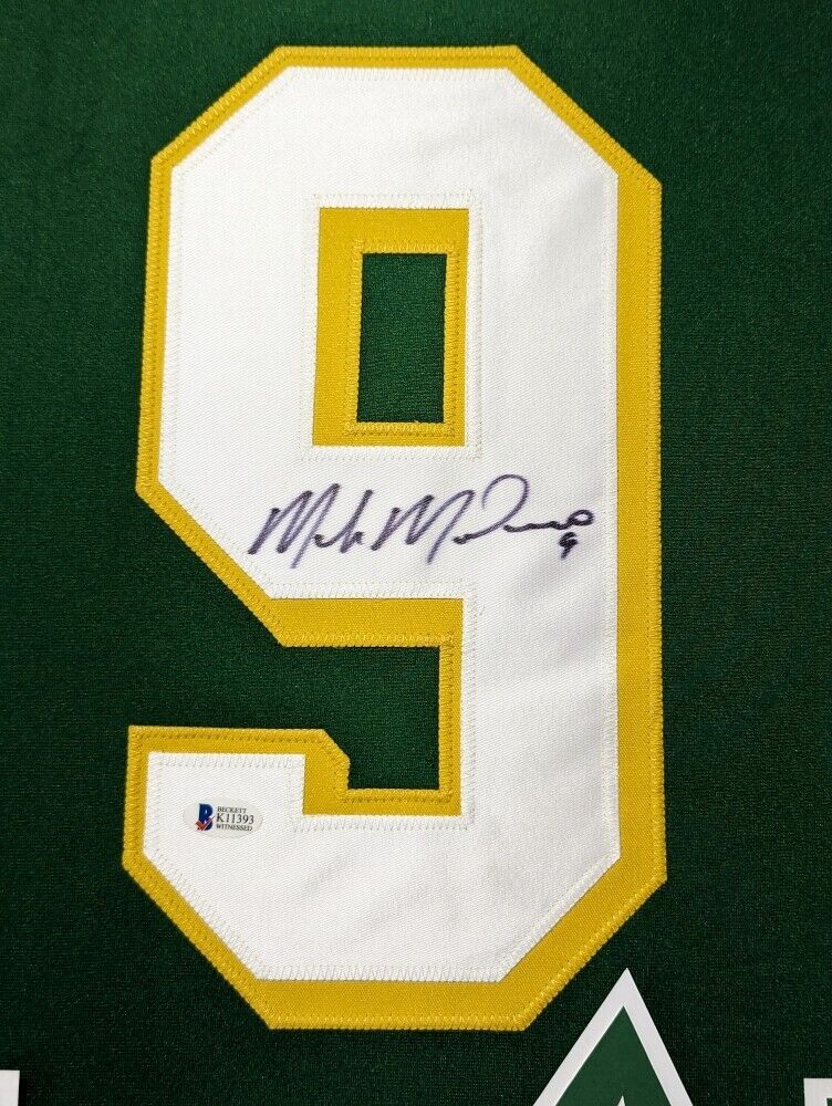 MVP Authentics Framed Minnesota North Stars Mike Modano Autographed Signed Jersey Beckett Coa 445.50 sports jersey framing , jersey framing