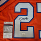 MVP Authentics Denver Broncos Damarri Mathis Autographed Signed Jersey Jsa Coa 112.50 sports jersey framing , jersey framing